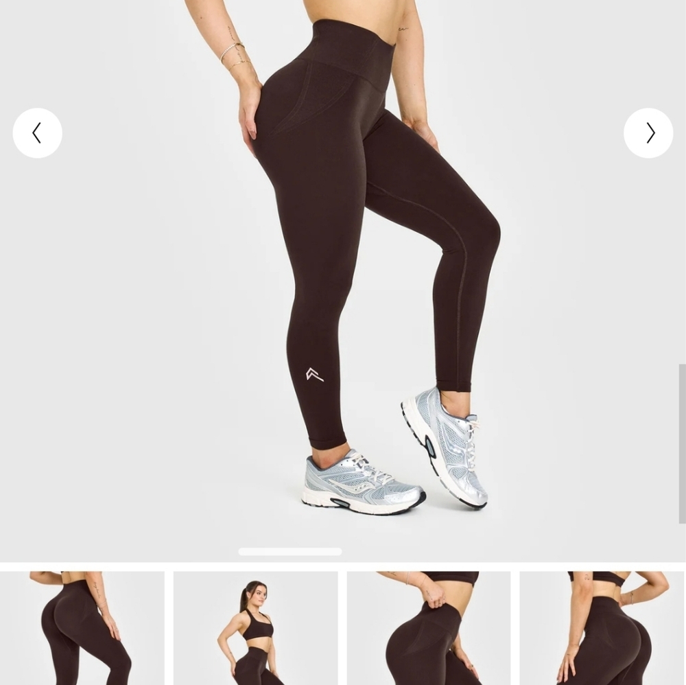 Oner Active Effortless Leggings - 70% Cocoa